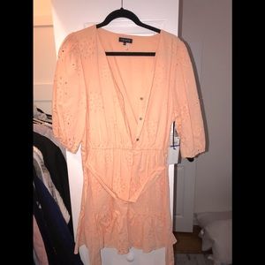 1. State floral mini dress